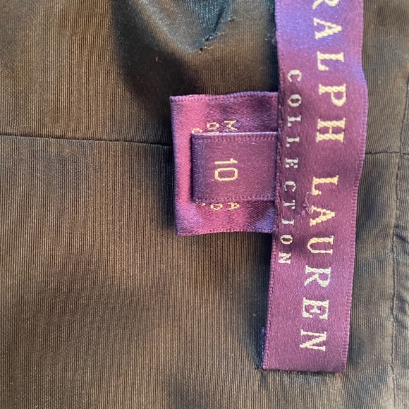 Raulph Lauren Purple Label Black Bustier Dress - Picture 12 of 16